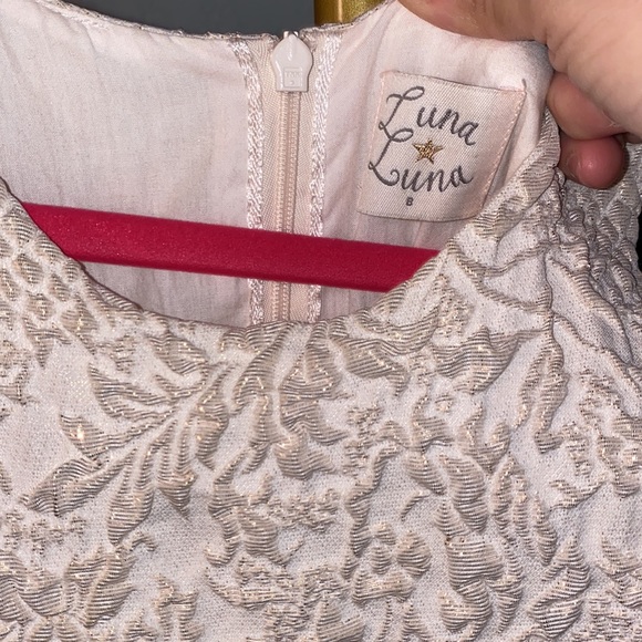 Luna Luna dress size 8 pink with gold and tulle - Picture 3 of 8